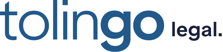 tolingo legal logo: Professionelle juristische Übersetzungen