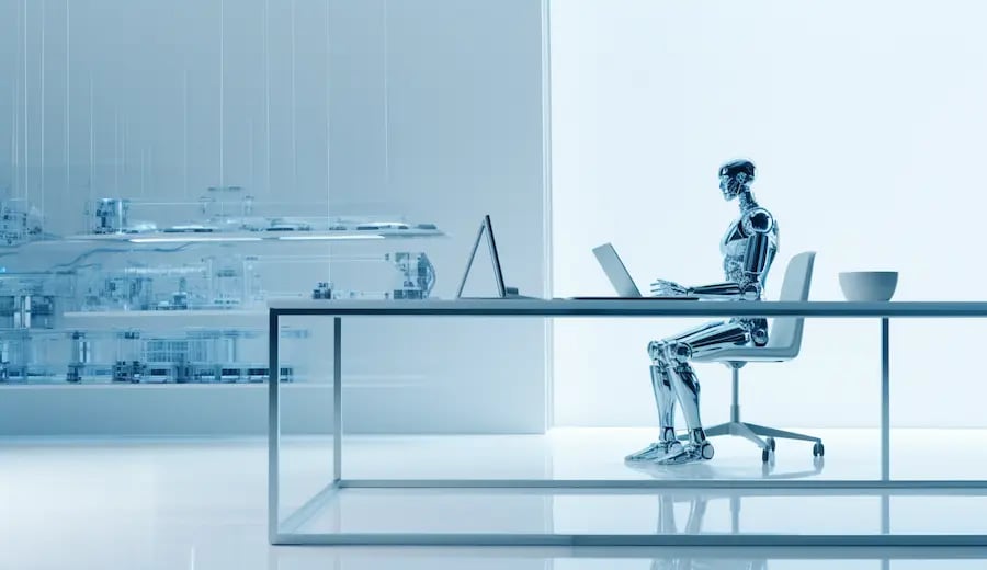 Roboter am Arbeitsplatz - KI im Alltag Definition und Beispiele