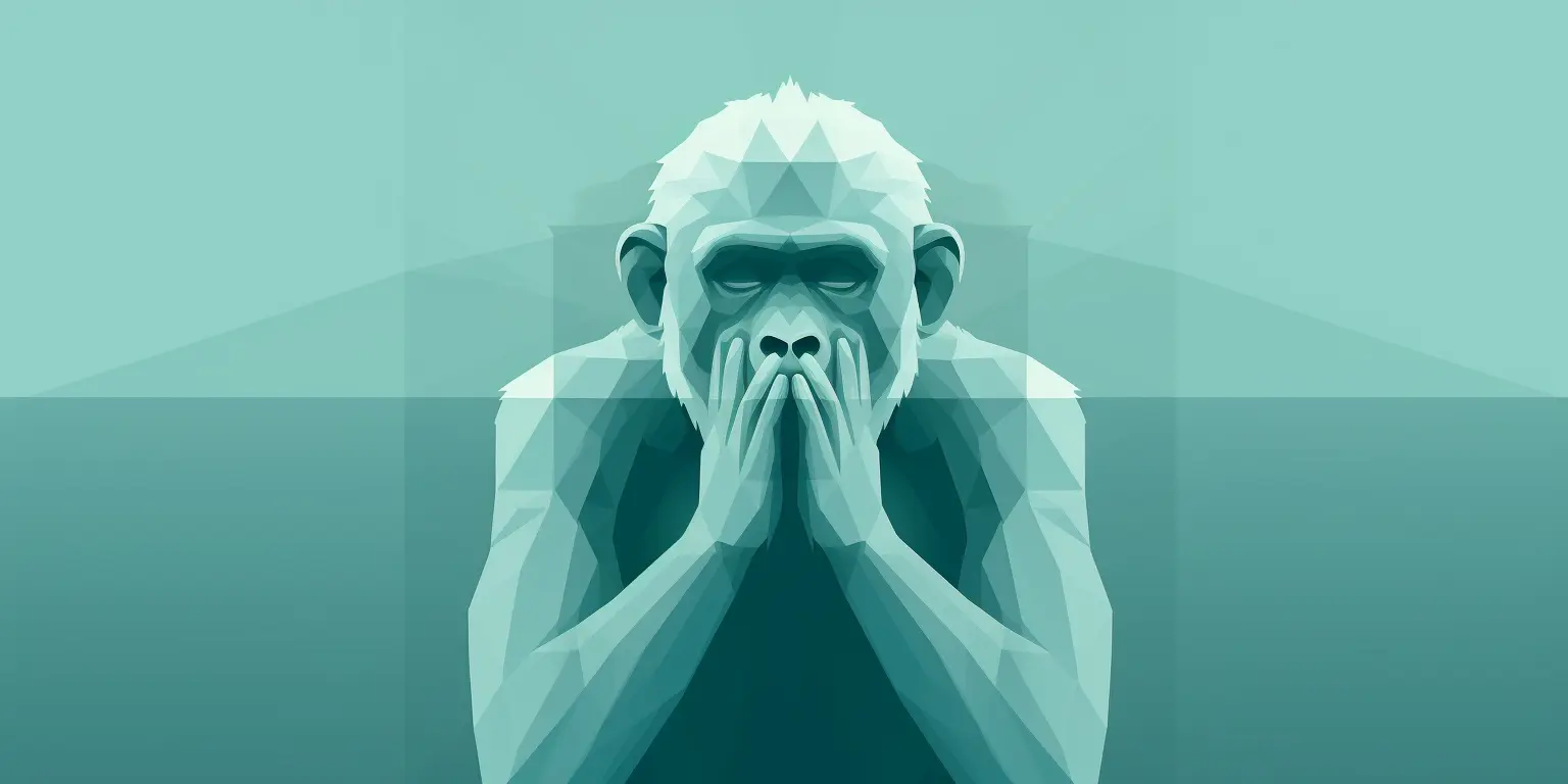 Speak no evil Monkey