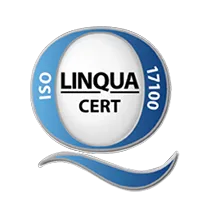 Badge for ISO 17001 certification