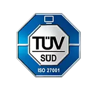 Badge for ISO 27001 certification