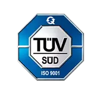 Badge for ISO 9001 certification